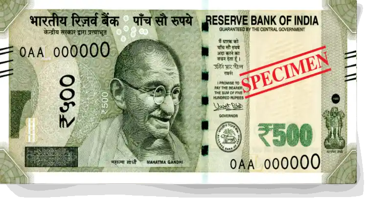 500 notes withdrawal fake news