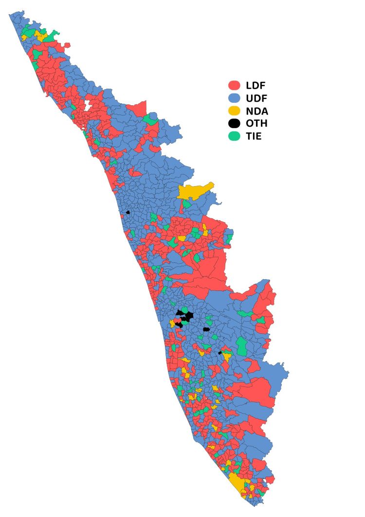 കേരളത്തിലെ തദ്ദേശ തെരഞ്ഞെടുപ്പ് ഫലങ്ങൾ നൽകുന്ന സൂചനകൾ