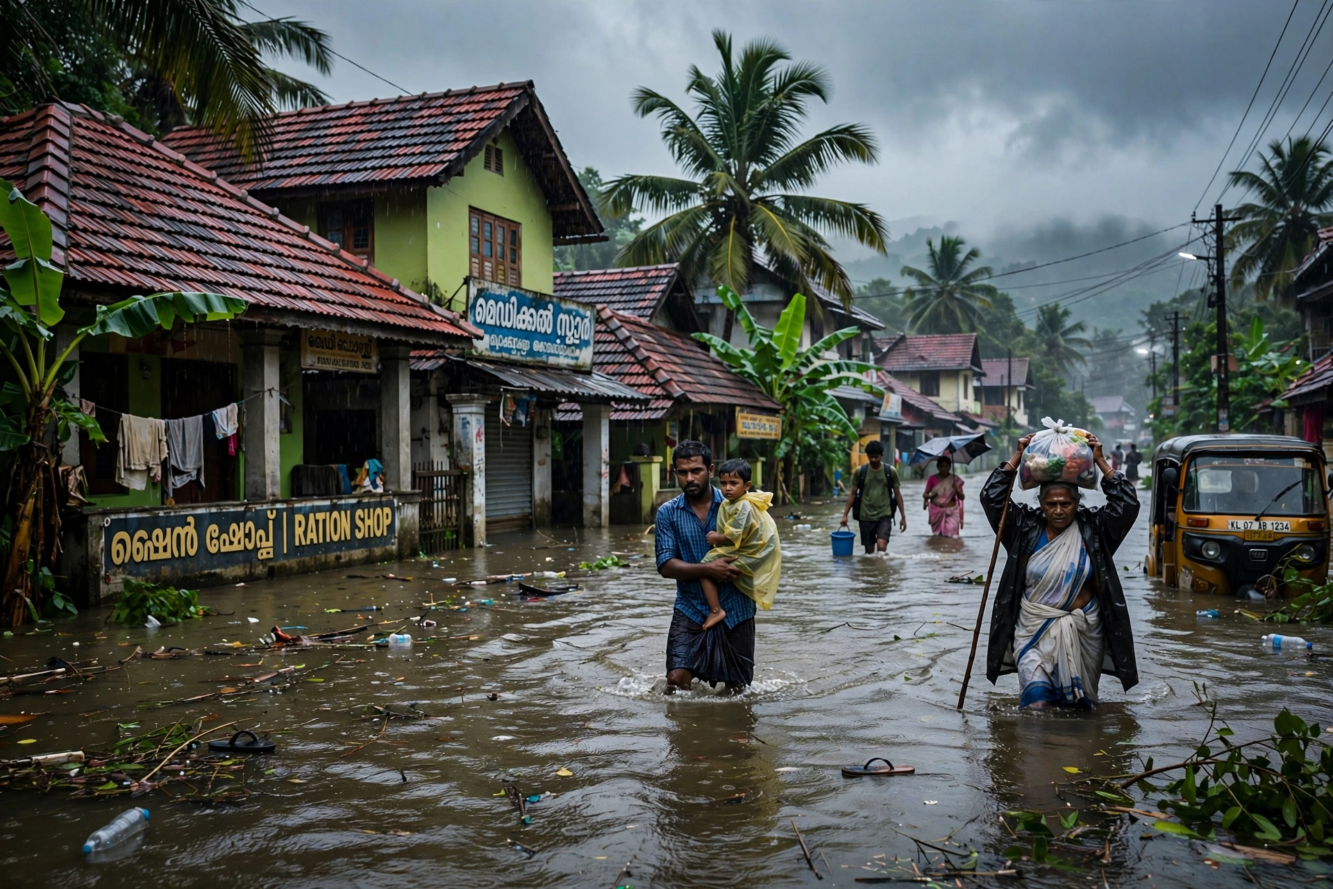 കേരളം മഴക്കെടുതിയിൽ: കുട്ടനാട് വെള്ളത്തിനടിയിൽ; ചങ്ങനാശ്ശേരി–ആലപ്പുഴ (AC) റോഡ് വീണ്ടും മുങ്ങി, രക്ഷാപ്രവർത്തനങ്ങൾ ശക്തമാക്കി